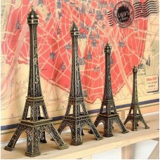 High Quality Bronze Tone Paris Eiffel Tower Sculpture Model Home Decors 5-48cm   272328936735